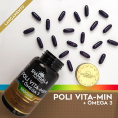 Poli Vita-Min + Ômega 3 1000mg (60 cápsulas) - Shambala - comprar online