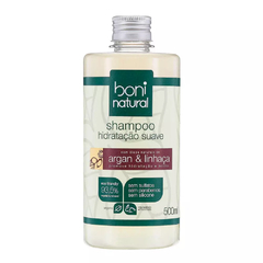 Shampoo Vegano - Argan & Linhaça (500ml) - Boni Natural
