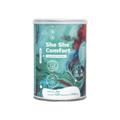 She She Confort 500mg (120 cápsulas) - Ocean Drop