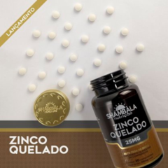Zinco quelado 25mg (30 comprimidos) - Shambala - comprar online