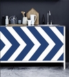 Vinilos Para Muebles / ZIG ZAG BLUE