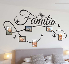 VINILO DECORATIVO LA FAMILIA PARA FOTOS