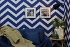 VINILO PARA PARED ZIG ZAG BLUE