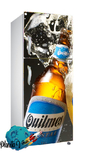 VINILO PARA HELADERA CERVEZA QUILMES