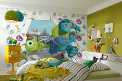 VINILO DECORATIVO FOTOMURAL MONSTER INC