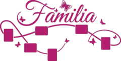 VINILO DECORATIVO LA FAMILIA PARA FOTOS - tienda online