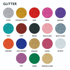 VINILO GLITTER PARA ESTAMPAR REMERAS - comprar online