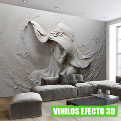 VINILO PARA PARED EFECTO 3D ARTE DECORATIVO EFECTO RELIEVE 2024 en internet
