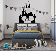 VINILO PERSONALIZADO CASTILLO DISNEY