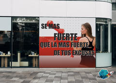 VINILOS PUBLICITARIOS PARA GIMNASIO