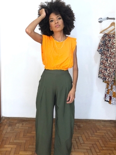 Pantalona Verde Oliva - comprar online
