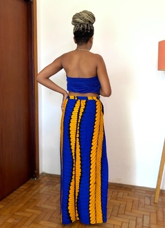 Saia longa Abundância - Nzinga Moda Afro