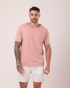 T-SHIRT CLASSIC DUPLA FACE ROSA