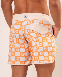 BOARDSHORT CALI DAISY LARANJA - comprar online