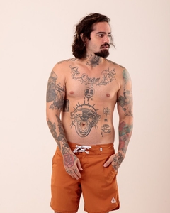 BOARDSHORT SURF RETRÔ CAMEL - loja online