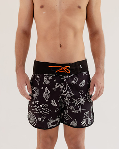 BOARDSHORT SURF RETRÔ JERI LIFE - comprar online