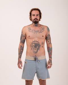 BOARDSHORT FLOW AZUL MESCLA - loja online