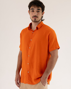 CAMISA DANDI SOFT SLUB LARANJA