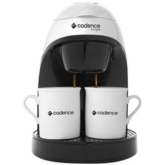 Cafeteira Cadence Single Branca 127 V - GRÁTIS 2 XÍCARAS