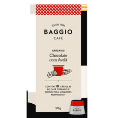 Baggio Aromas - Chocolate com Avelã - Cápsula 10 unids
