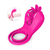 ANILLO VIBRADOR CON ESPIRAL - WIND PINK - MARCA SHANDE - SILICONA MÉDICA - CARGA USB