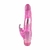 VIBRADOR RABBIT CON MASAJEADOR CLITORIAL - LAVABLE (PILAS AA) - tienda online