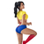 DISFRAZ SEXI - FUTBOLISTA SELECCION COLOMBIA - LEROT 364109 - comprar online