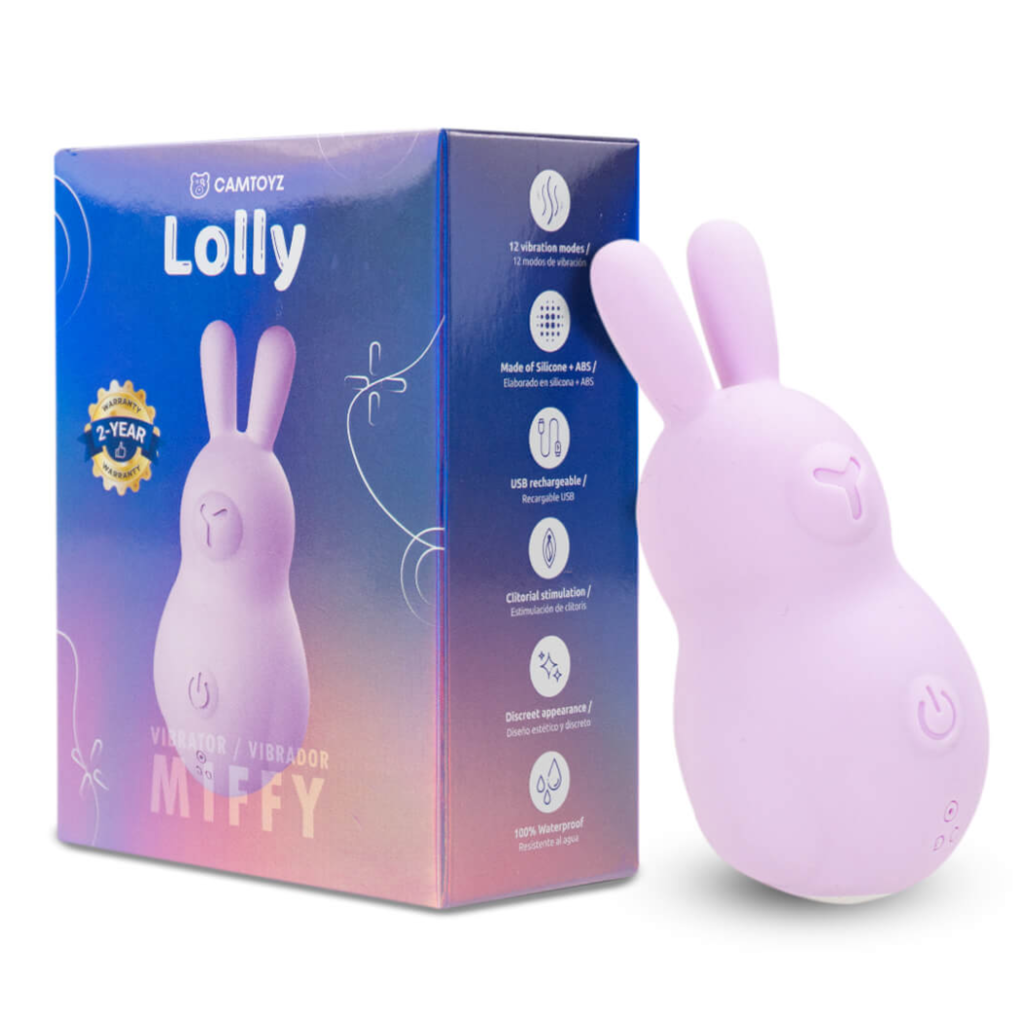 CONEJO VIBRADOR ESTIMULACIÓN CLITORIAL Y LABIOS VAGINALES MIFFY C