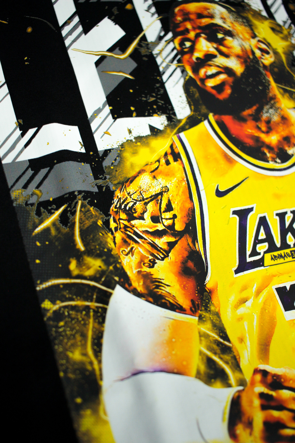 Camiseta NBA Legends Lebron James king Abimas 360