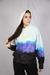 Moletom canguru WAVES - purple/black/blue -UNISSEX - loja online