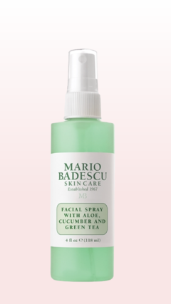 Facial Spray With Aloe, Cucumber And Green Tea - 118 ML