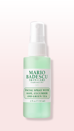 Travel Size Facial Spray With Aloe, Cucumber And Green Tea - 59 ML - comprar online