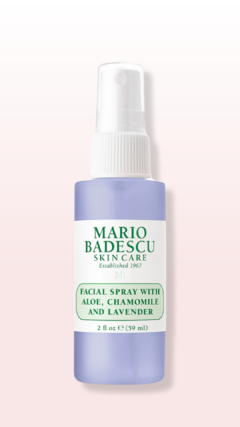 Travel Size Facial Spray With Aloe, Chamomile And Lavender - 59 ML - comprar online