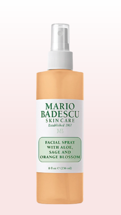 Facial Spray With Aloe, Sage And Orange Blossom - 236 ML
