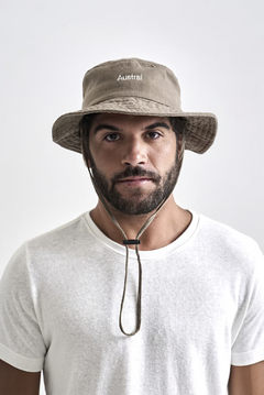 Bucket Austral Hat Stone Verde