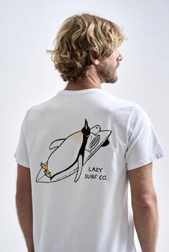 Camiseta Austral Lazy Surf Branco na internet