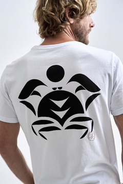 Camiseta Austral Crab Branco - comprar online