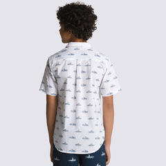 Camisa VANS Shark Fin SS White - RWA Store - Moda Streetwear