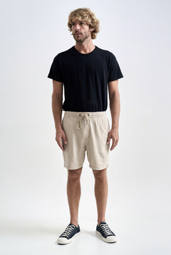 Shorts Austral Linen Madeira Natural - RWA Store - Moda Streetwear