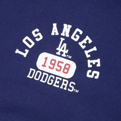 Camiseta NEW ERA Regular MLB Los Angeles Dodgers Core Manga Curta Azul Royal na internet