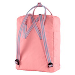 Mochila FJÄLLRÄVEN Kånken Clássica Pink Long Stripes na internet