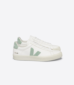 Tênis VEJA Campo Chromefree Leather White Matcha