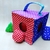Cubo Encastre - Cubo con 4 figuras de encastre para bebes en tela - El Imaginario