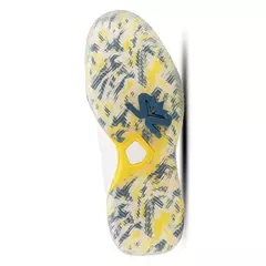 ZAPATILLA SALMING REBEL WOMEN WHITE/BLUE/YELLOW - [Paletas de Pádel | Raquetas & Accesorios | Padel Store LP] 