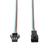 Conector JST de 3 polos Pixel LED Macho Hembra con traba y cable