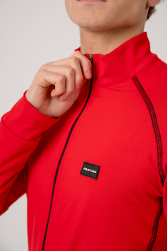 Campera Traful ciclismo/running Unisex!. Color Rojo - Pantro Tienda