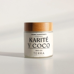 Crema hidratante de karité y coco - Terra Cosmética Natural