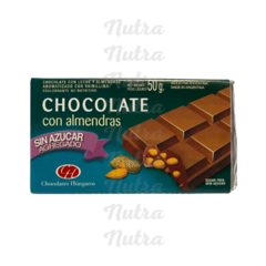 Chocolate con almendras sin azúcar - Chocolates húngaros