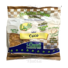 Galletitas de coco sin azúcar con stevia x 200 gr - Ceral
