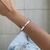 Bracelete Oval Liso Prateado - comprar online